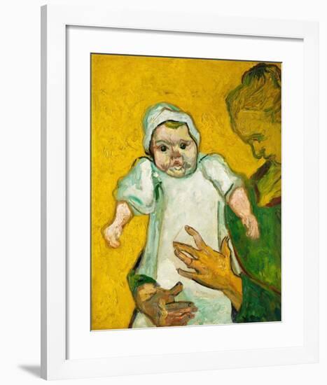 Madame Roulin and Her Baby-Vincent van Gogh-Framed Art Print