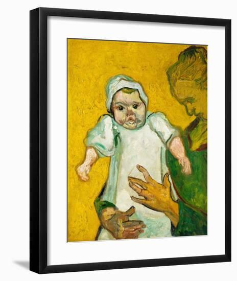 Madame Roulin and Her Baby-Vincent van Gogh-Framed Art Print