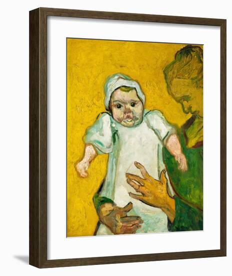 Madame Roulin and Her Baby-Vincent van Gogh-Framed Art Print