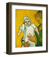 Madame Roulin and Her Baby-Vincent van Gogh-Framed Art Print