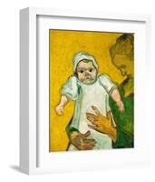 Madame Roulin and Her Baby-Vincent van Gogh-Framed Art Print