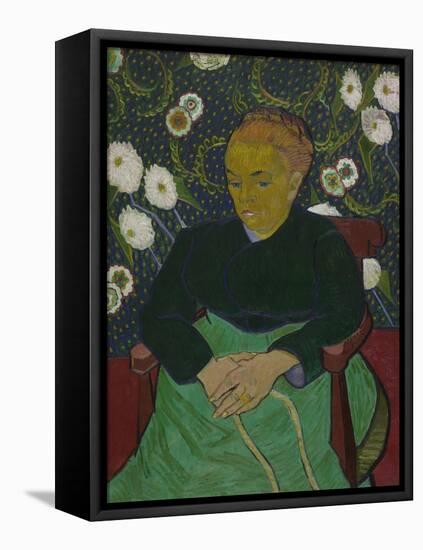 Madame Roulin Rocking the Cradle (La Berceuse), 1889-Vincent van Gogh-Framed Stretched Canvas