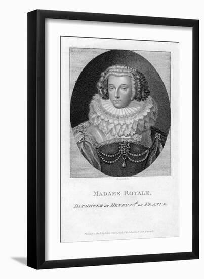 Madame Royale, Daughter of King Henry IV of France-Bocquet-Framed Giclee Print