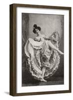 Madame Saharet Aka Clarissa Campbell or Clarice Campbell-null-Framed Giclee Print