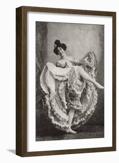 Madame Saharet Aka Clarissa Campbell or Clarice Campbell-null-Framed Giclee Print