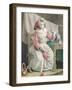 Madame Sans Culotte, C.1789 (Colour Litho)-French-Framed Giclee Print
