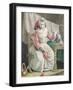 Madame Sans Culotte, C.1789 (Colour Litho)-French-Framed Giclee Print