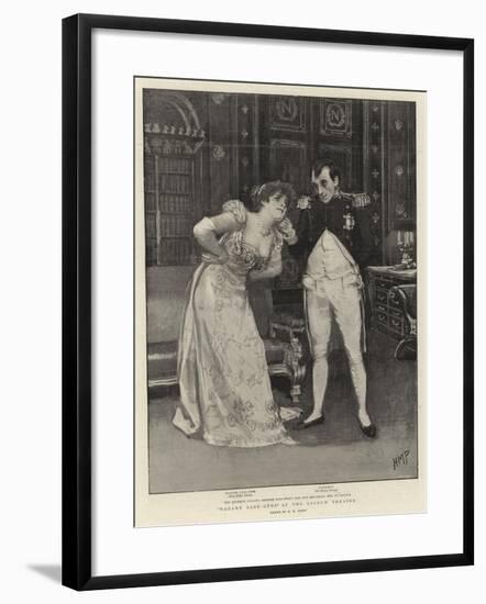 Madame Sans-Gene at the Lyceum Theatre-Henry Marriott Paget-Framed Giclee Print