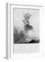 Madame Saqui, the Celebrated Performer on the Rope at Vauxhall Gardens, London-null-Framed Giclee Print