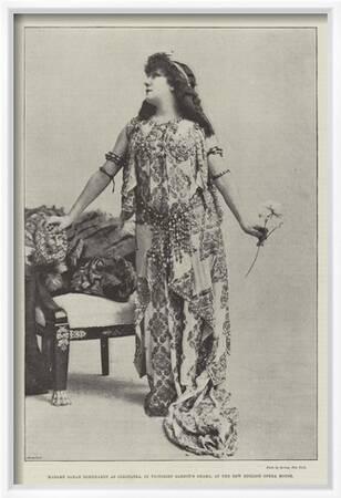 Madame Sarah Bernhardt As Cleopatra In Victorien Sardou S Drama At The New English Opera House Giclee Print Allposters Com