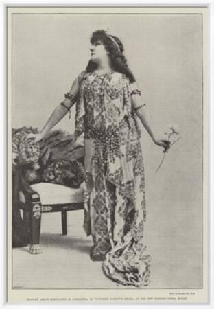 Madame Sarah Bernhardt As Cleopatra In Victorien Sardou S Drama At The New English Opera House Giclee Print Allposters Com