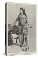 Madame Sarah Bernhardt as Cleopatra, in Victorien Sardou's Drama, at the New English Opera House-null-Stretched Canvas