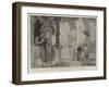 Madame Sarah Bernhardt in Izeyl at Daly's Theatre-null-Framed Giclee Print