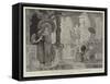 Madame Sarah Bernhardt in Izeyl at Daly's Theatre-null-Framed Stretched Canvas