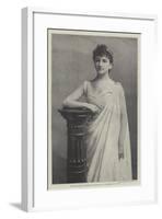 Madame Sigrid Arnoldson as Baucis in Philemon Et Baucis-null-Framed Giclee Print