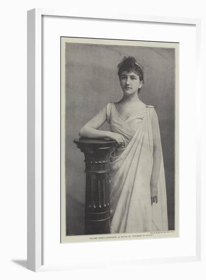 Madame Sigrid Arnoldson as Baucis in Philemon Et Baucis-null-Framed Giclee Print