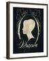 Madame Silhouette-Lisa Vincent-Framed Art Print