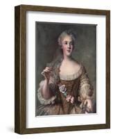 Madame Sophie, Daughter of Louis XV, 1909-Jean-Marc Nattier-Framed Giclee Print