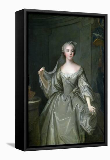Madame Sophie de France as a Vestal Virgin-Jean-Marc Nattier-Framed Stretched Canvas