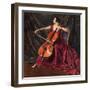 Madame Suggia, 1920-1923-Augustus John-Framed Giclee Print