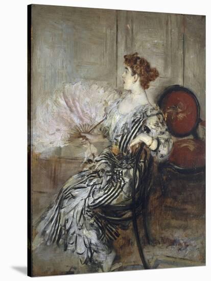 Madame Torri, danseuse à l'Opéra-Giovanni Boldini-Stretched Canvas