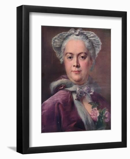 'Madame Valade', c1746-Jean-Baptiste Perronneau-Framed Giclee Print