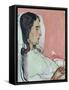 Madame Valentine Gode Darel, Ill, 1914-Ferdinand Hodler-Framed Stretched Canvas