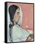 Madame Valentine Gode Darel, Ill, 1914-Ferdinand Hodler-Framed Stretched Canvas