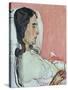 Madame Valentine Gode Darel, Ill, 1914-Ferdinand Hodler-Stretched Canvas