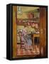 Madame Valtat in the Kitchen (Oil on Canvas)-Louis Valtat-Framed Stretched Canvas