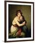 Madame Vigee-Lebrun and Her Daughter, Jeanne-Lucie-Louise (1780-1819) 1789-Elisabeth Louise Vigee-LeBrun-Framed Premium Giclee Print