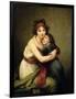 Madame Vigee-Lebrun and Her Daughter, Jeanne-Lucie-Louise (1780-1819) 1789-Elisabeth Louise Vigee-LeBrun-Framed Giclee Print