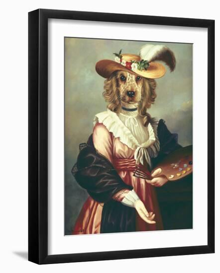 Madame Vigee Lebrun-Thierry Poncelet-Framed Premium Giclee Print
