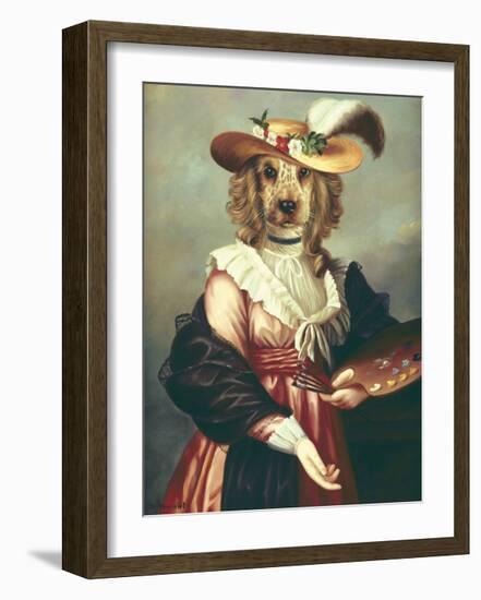 Madame Vigee Lebrun-Thierry Poncelet-Framed Premium Giclee Print