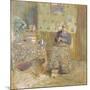 Madame Vuillard Sewing, 1920-Édouard Vuillard-Mounted Giclee Print