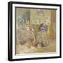 Madame Vuillard Sewing, 1920-Édouard Vuillard-Framed Giclee Print