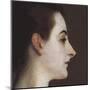 Madame X (head detail)-John Singer Sargent-Mounted Art Print