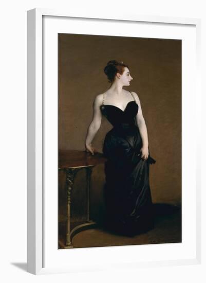 Madame X (Madame Pierre Gautreau), 1883-84,-John Singer Sargent-Framed Giclee Print