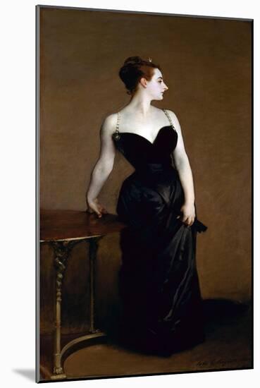 Madame X (Madame Pierre Gautreau) by John Singer Sargent-John Singer Sargent-Mounted Premium Giclee Print