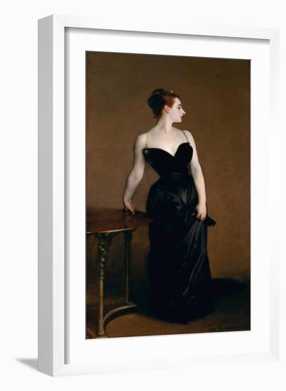 Madame X (Madame Pierre Gautreau)-John Singer Sargent-Framed Giclee Print