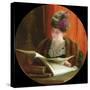 Madame Zoe Malard (B.1884) 1907 (Oil on Canvas)-Remy Cogghe-Stretched Canvas
