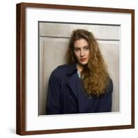 MADCHEN AMICK. "Twin Peaks" [1990], directed by DAVID LYNCH.-null-Framed Photographic Print