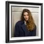 MADCHEN AMICK. "Twin Peaks" [1990], directed by DAVID LYNCH.-null-Framed Photographic Print