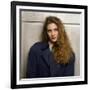 MADCHEN AMICK. "Twin Peaks" [1990], directed by DAVID LYNCH.-null-Framed Photographic Print