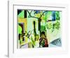 Madchen mit Pferd-Auguste Macke-Framed Art Print