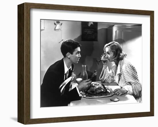 Made For Each Other, James Stewart, Carole Lombard, 1939-null-Framed Photo