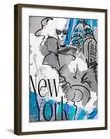 Made in Manhattan-Jodi Pedri-Framed Art Print