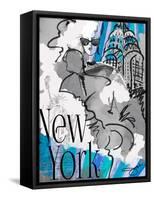 Made in Manhattan-Jodi Pedri-Framed Stretched Canvas