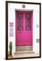 Made in Spain Collection - Deep Pink Front Door-Philippe Hugonnard-Framed Photographic Print