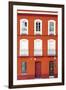 Made in Spain Collection - Orange Facade of Traditional Spanish Building-Philippe Hugonnard-Framed Photographic Print